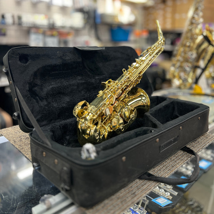 USED Strauss 6300 Alto Saxophone Outfit, Serial (#ST042118027)