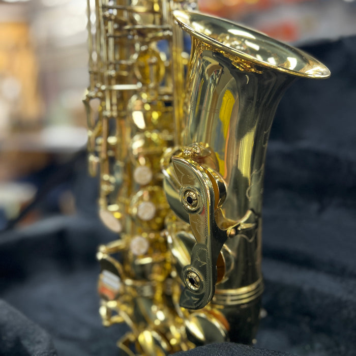 USED Strauss 6300 Alto Saxophone Outfit, Serial (#ST042118027)