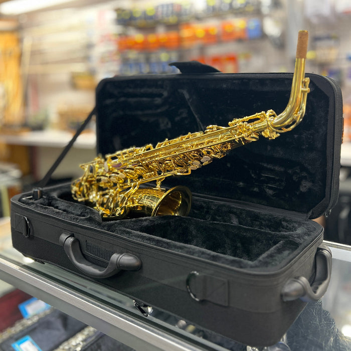 USED Strauss Super 70 Intermediate Alto Saxophone Outfit (SN DCAS111017)