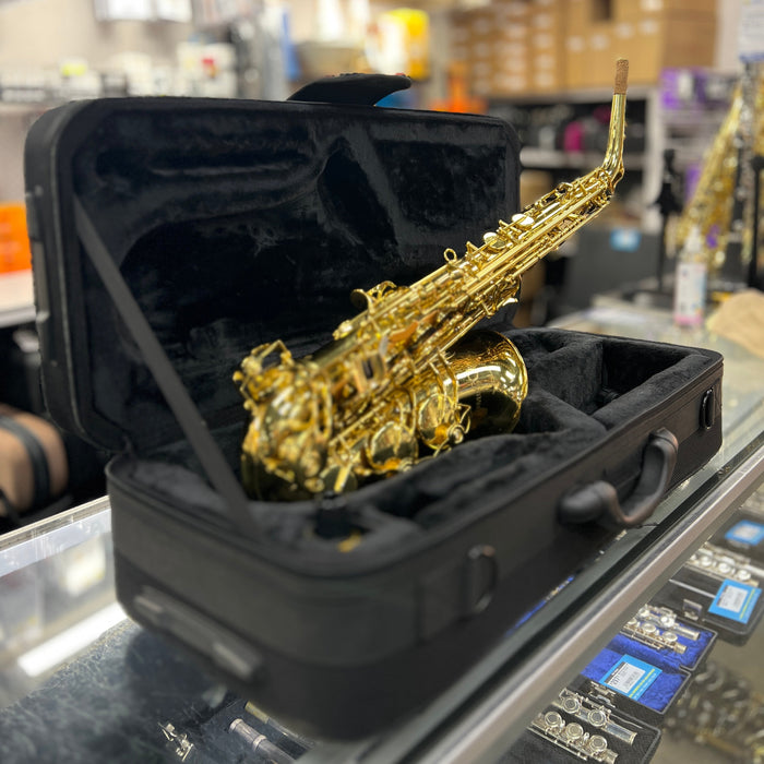 USED Strauss Super 70 Intermediate Alto Saxophone Outfit (SN DCAS111017)