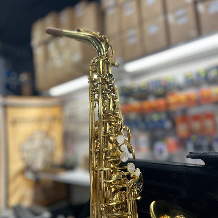 USED Strauss Super 70 Intermediate Alto Saxophone Outfit (SN DCAS111017)