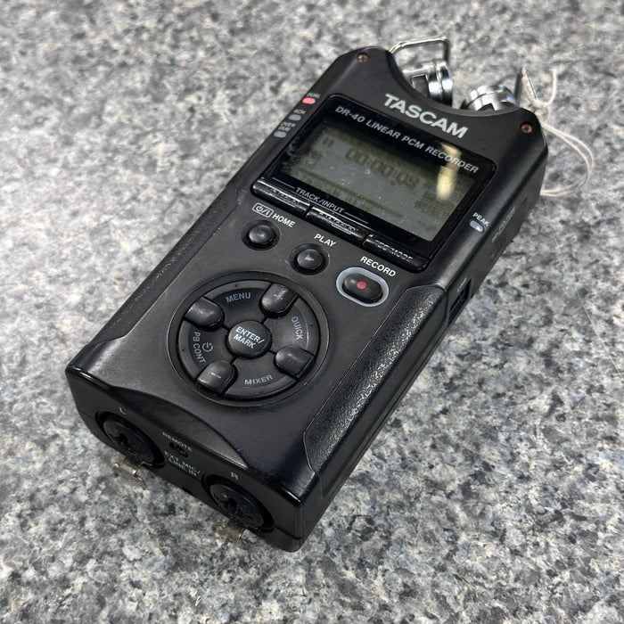 USED Tascam DR-40 Portable 4-Track Recorder