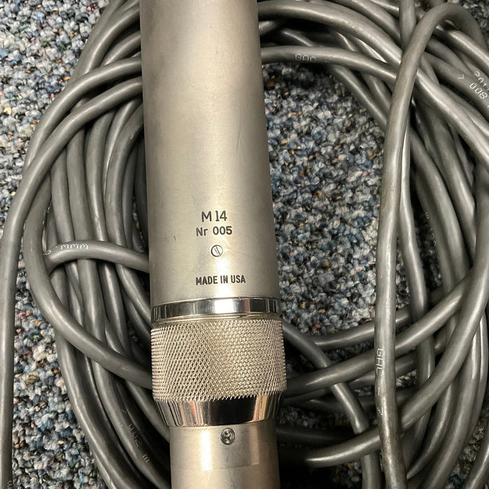 USED Telefunken ELA M14 Tube Condenser Microphone (AKG C12 copy)