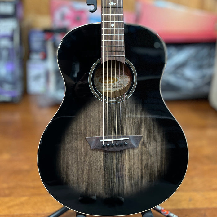 USED Washburn BTS9CH-D-U Bella Tono Novo S9 Acoustic Guitar (Gloss Charcoal Burst)