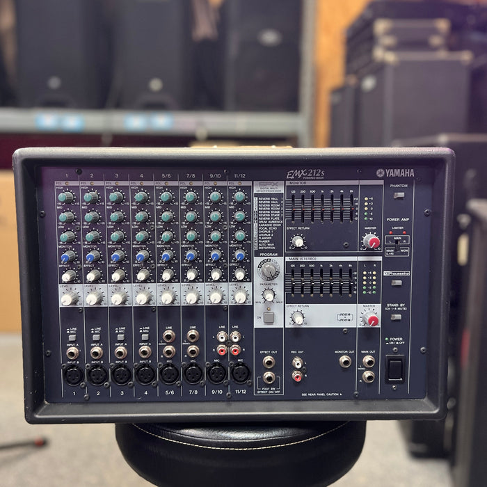 USED Yamaha EMX212s 12-channel Powered Mixer