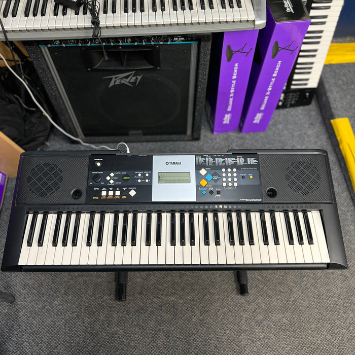 USED Yamaha PSRE223 61 Key Portable Keyboard