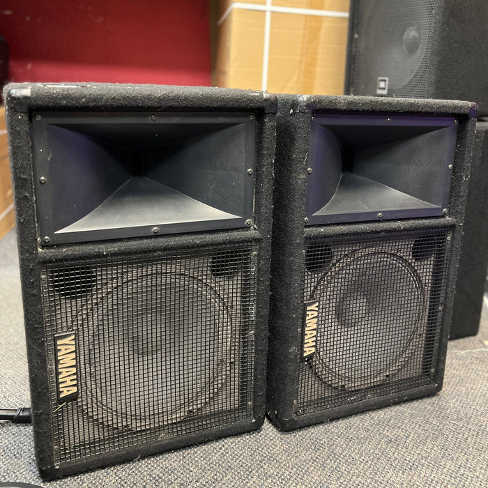 USED Yamaha SM12IV Passive Wedge Speakers (Pair)