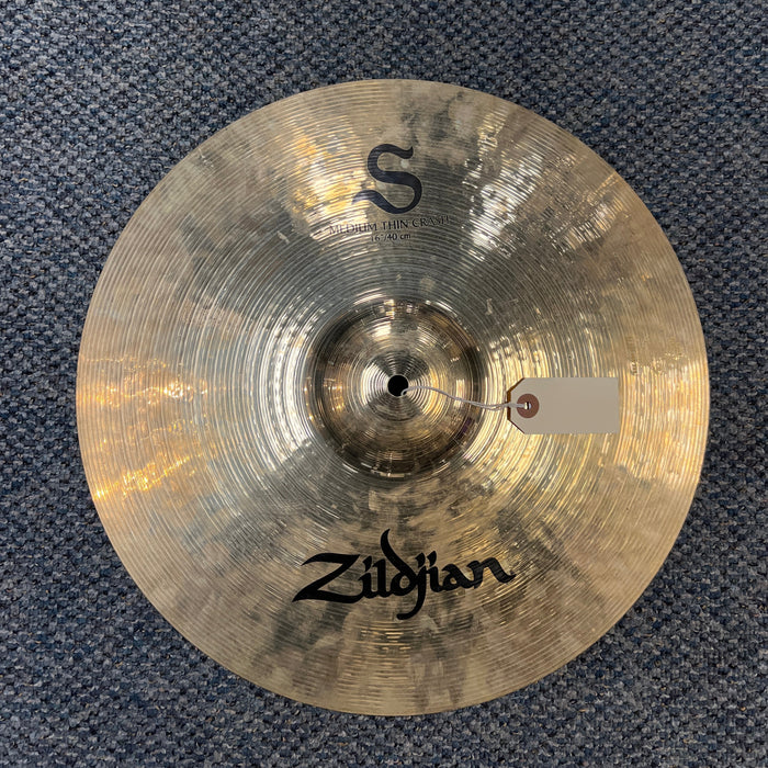 USED Zildjian 16 inch S Series Medium Thin Crash Cymbal