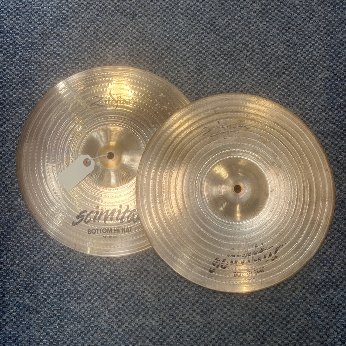 USED Zildjian Scimitar 14" Hi-Hat PAIR