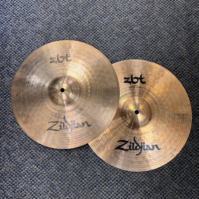 USED Zildjian ZBT 14" Hi-Hat Cymbals