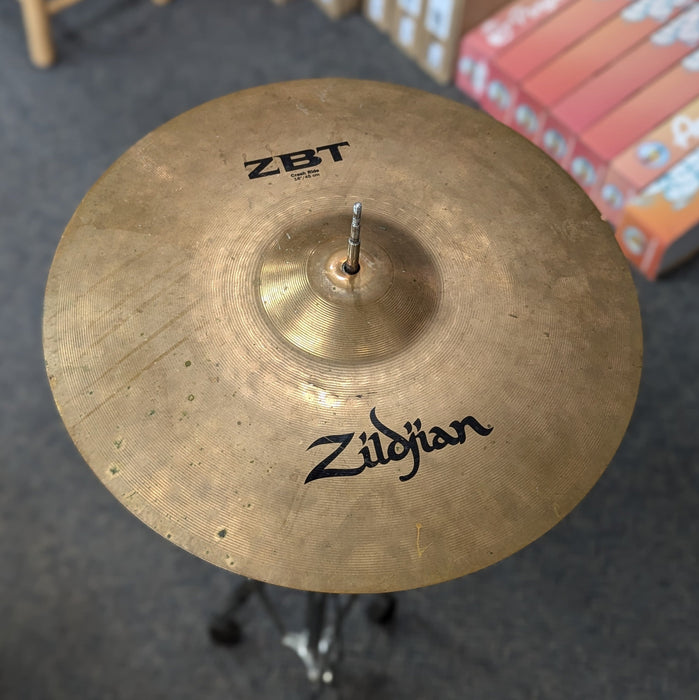 USED Zildjian ZBT 18" Crash Ride Cymbal