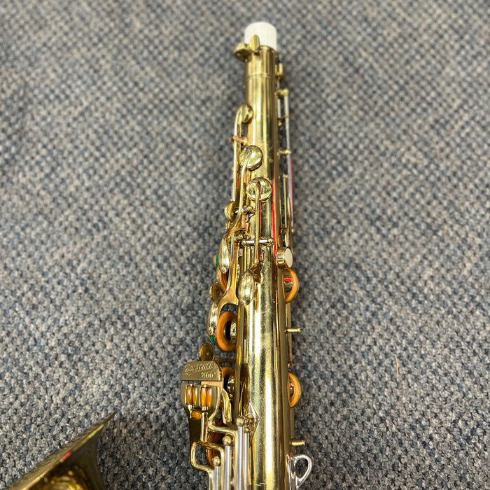 VINTAGE 1947-1949 Buescher 400 Top Hat & Cane Tenor Saxophone w/ Original Case