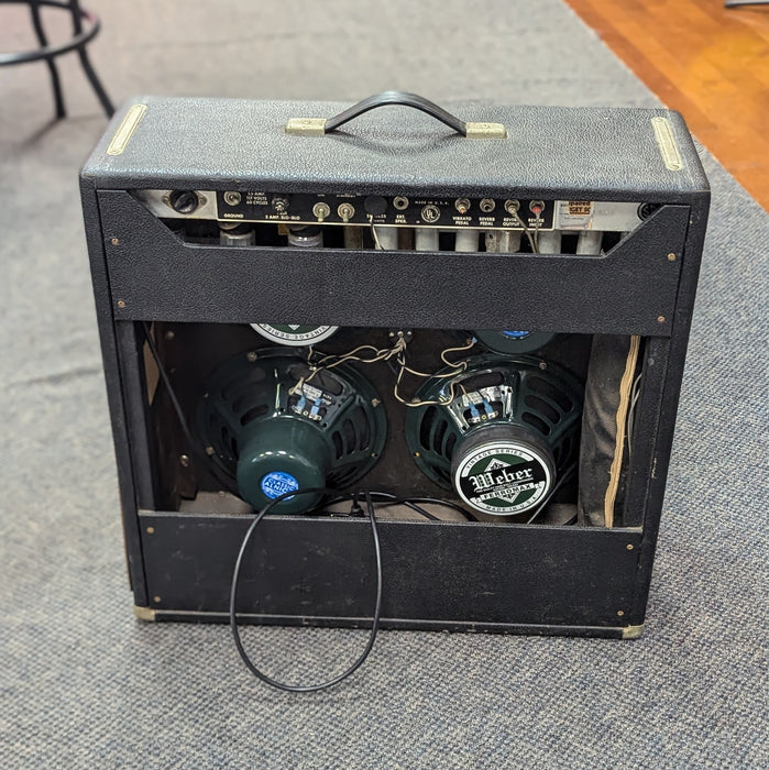 VINTAGE Fender 1966 Super Reverb 4x10 Tube Guitar Combo Amp