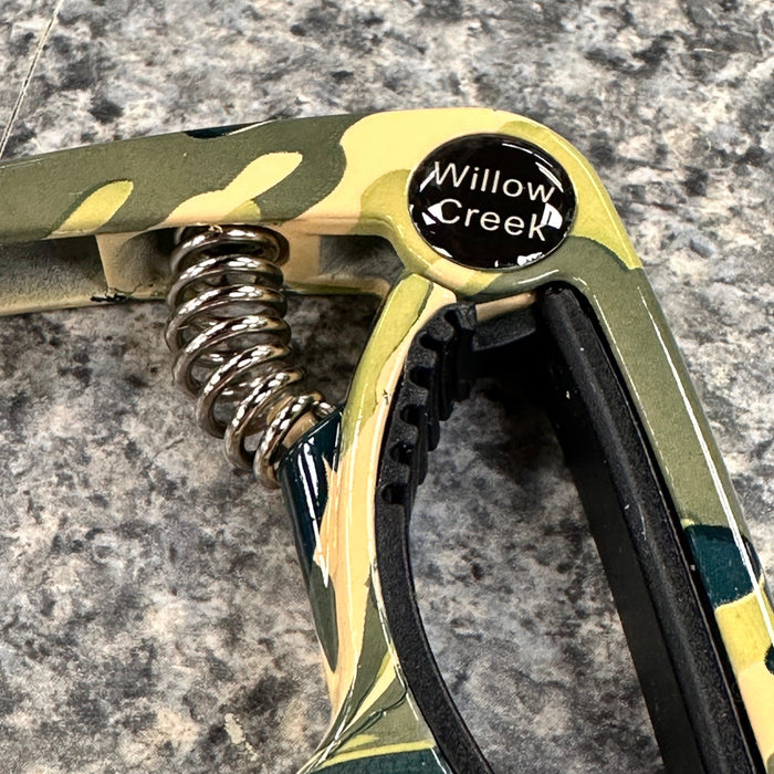 Willow Creek P-style Guitar Capo, Camo