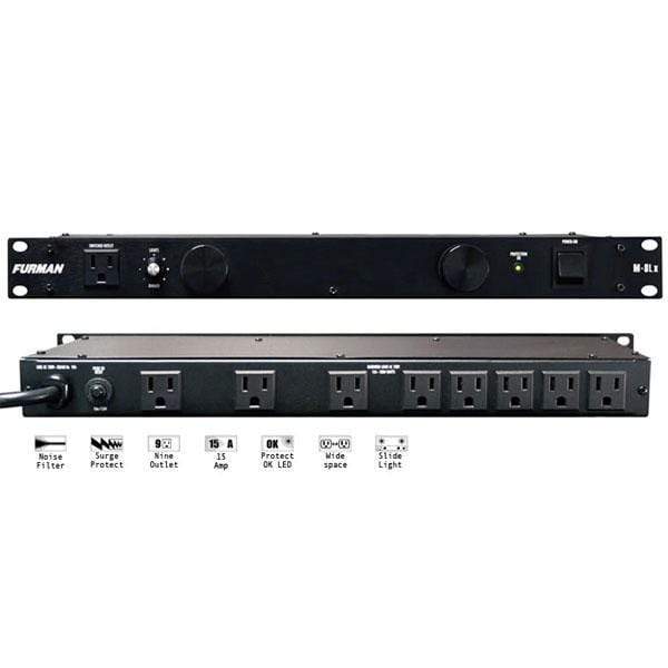 Amp,　Furman　Outlets　M-8Lx　—　15　Dirt　Standard　Level　Power　Conditioning,　with　Cheep