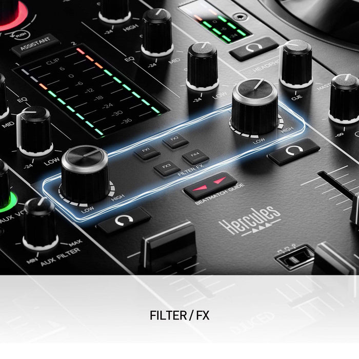 Hercules DJ DJControl Inpulse 500 2-channel DJ Controller with